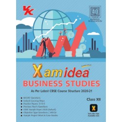 Xam idea Business Studies for CBSE Class 12 | Latest Edition